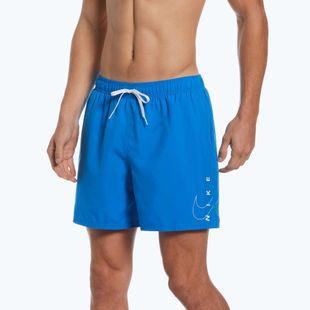 Szorty kąpielowe męskie Nike Swoosh Break 5" Volley photo blue