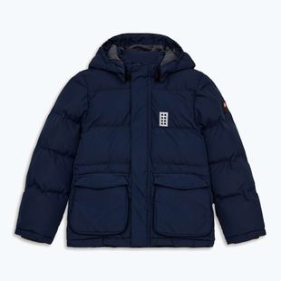 Kurtka ocieplana dziecięca LEGO Lwjaz 704 dark navy