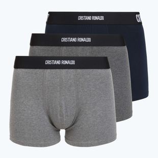 Bokserki męskie CR7 Basic Trunk 3 pack multicolour
