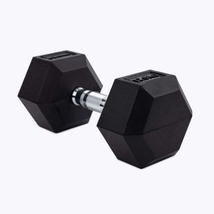 Hantel hexagonalny THORN FIT Hex czarny 12,5 kg