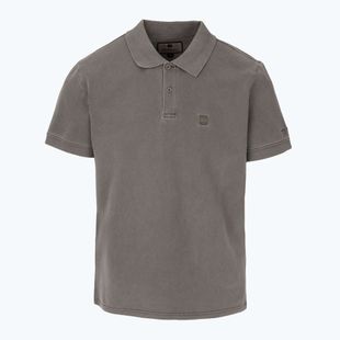 Koszulka polo męska Pitbull Washed Polo dark brown