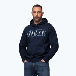 Bluza męska Pitbull World Sweatshirt Hooded dark navy