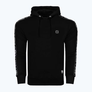 Bluza męska z kapturem Octagon Stripe black