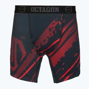 Spodenki treningowe męskie Octagon Legion Escape black/red