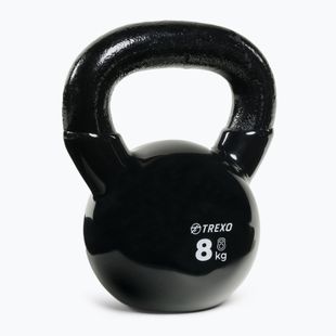 Kettlebell Żeliwny gumowany XTREXO VKB08 8 kg