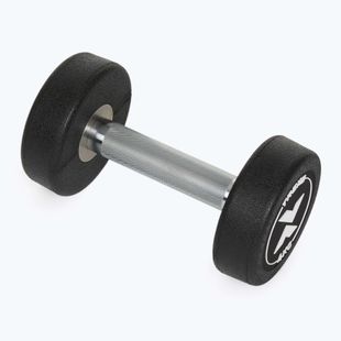 Hantel żeliwny gumowany XTREXO Pro 4 kg czarny
