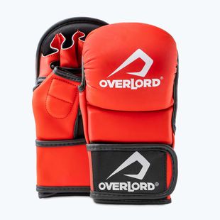 Rękawice grapplingowe Overlord MMA Tournament czerwony