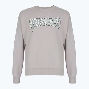 Bluza męska PROSTO Graffiti washed gray