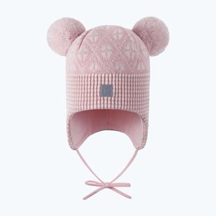 Czapka zimowa dziecięca Reima Kuuru pale rose