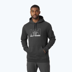 Bluza męska Helly Hansen Nord Graphic Pull Over Hoodie ebony/981