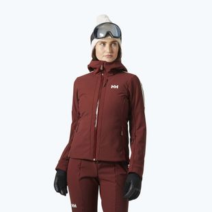Kurtka narciarska damska Helly Hansen Avanti 3-In-1 Softshell Jacket mars red