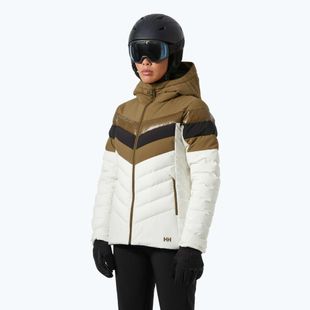 Kurtka narciarska damska Helly Hansen Imperial Puffy sepia