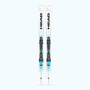 Narty zjazdowe HEAD WC Rebels e-SL RP EVO 14 + wiązania Freeflex 14 GW white/blue