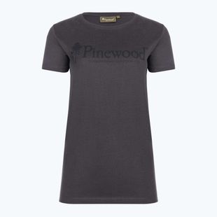 Koszulka damska Pinewood Outdoor Life dark anthracite