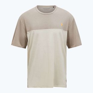 Koszulka męska Peak Performance Trail Wool Blend avid beige/sand fog