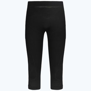 Spodnie termoaktywne męskie X-Bionic 3/4 Apani 4.0 Merino black/black