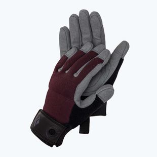 Rękawiczki wspinaczkowe damskie Black Diamond Crag bordeaux