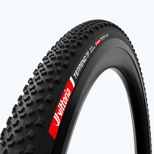 Opona rowerowa Vittoria Terreno T60 G2.0 TLR Gravel Endurance czarny/brązowy