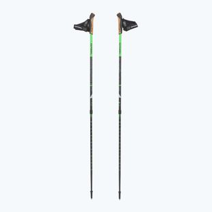 Kije nordic walking GABEL Carbon XT 2S 80 F.L. czarny/limonkowy