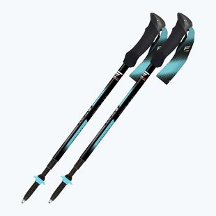 Kije trekkingowe Fizan Compact Tech 4 light blue