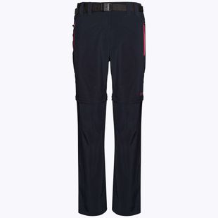 Spodnie trekkingowe damskie CMP 3T51446 Zip Off antracite/fragola