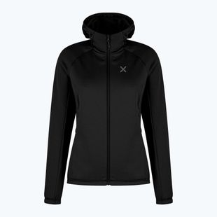 Bluza damska Montura Fadis Grid Hooded Maglia black