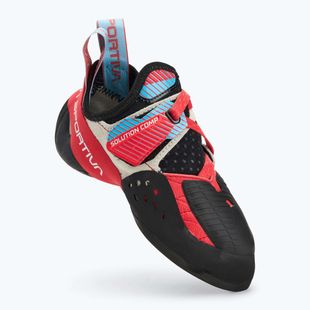 Buty wspinaczkowe damskie La Sportiva Solution Comp 2024 hibiscus/malibu blue