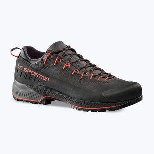 Buty podejściowe męskie La Sportiva TX4 Evo GTX carbon/cherry tomato