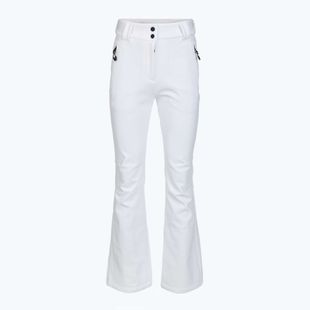 Spodnie narciarskie damskie EA7 Emporio Armani Ski Kitzbuhel High Waisted Softshell white