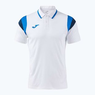 Koszulka tenisowa męska Joma Terra Polo white/royal