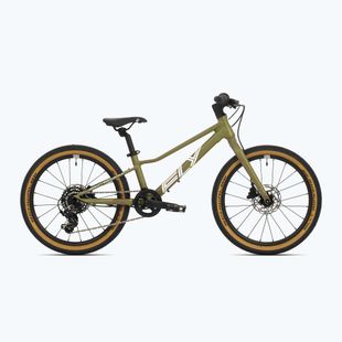 Rower dziecięcy Superior F.L.Y. 20 DB matte olive metallic/hologram chrome
