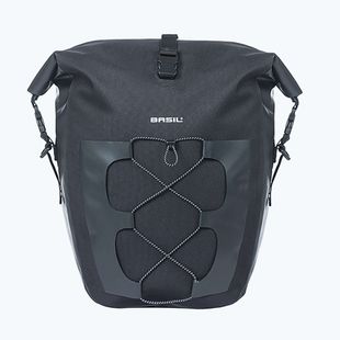 Sakwa rowerowa Basil Navigator Waterproof Single Bag MIK Hooks 25-31 l black