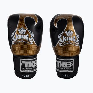 Rękawice bokserskie Top King Muay Thai Empower black/gold