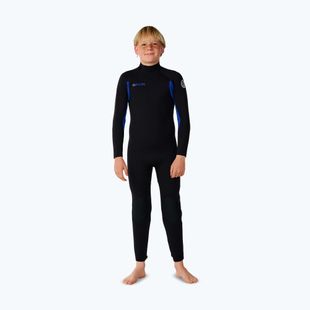 Pianka do pływania dziecięca Rip Curl Trad 4/3 mm Back Zip black/blue