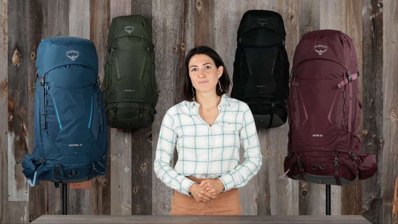 Plecak trekkingowy męski Osprey Kestrel 38 l black